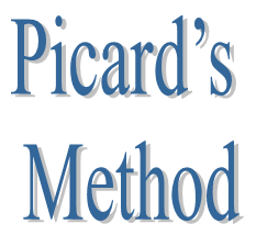 8. Picard’s Method