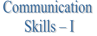 1. Communication Skills – I