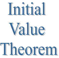 14. Initial Value Theorem