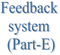 94. Feedback system (Part-E)