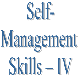 2. Self-Management Skills – IV