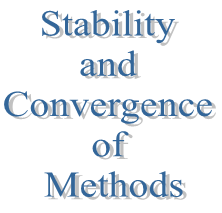18. Stability and Convergence of Methods