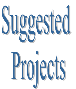 22. Suggested Projects