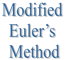 10. Modified Euler’s Method