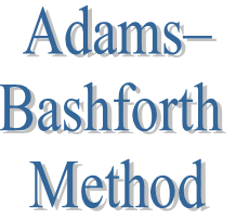 14. Adams–Bashforth Method