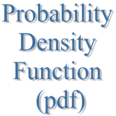 13. Probability Density Function (pdf)