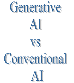 10. Generative AI vs Conventional AI