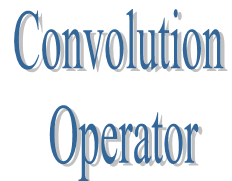 22. Convolution Operator
