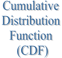 8. Cumulative Distribution Function (CDF)