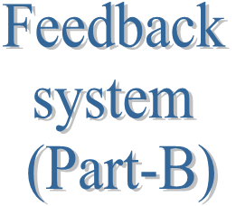 91. Feedback system (Part-B)